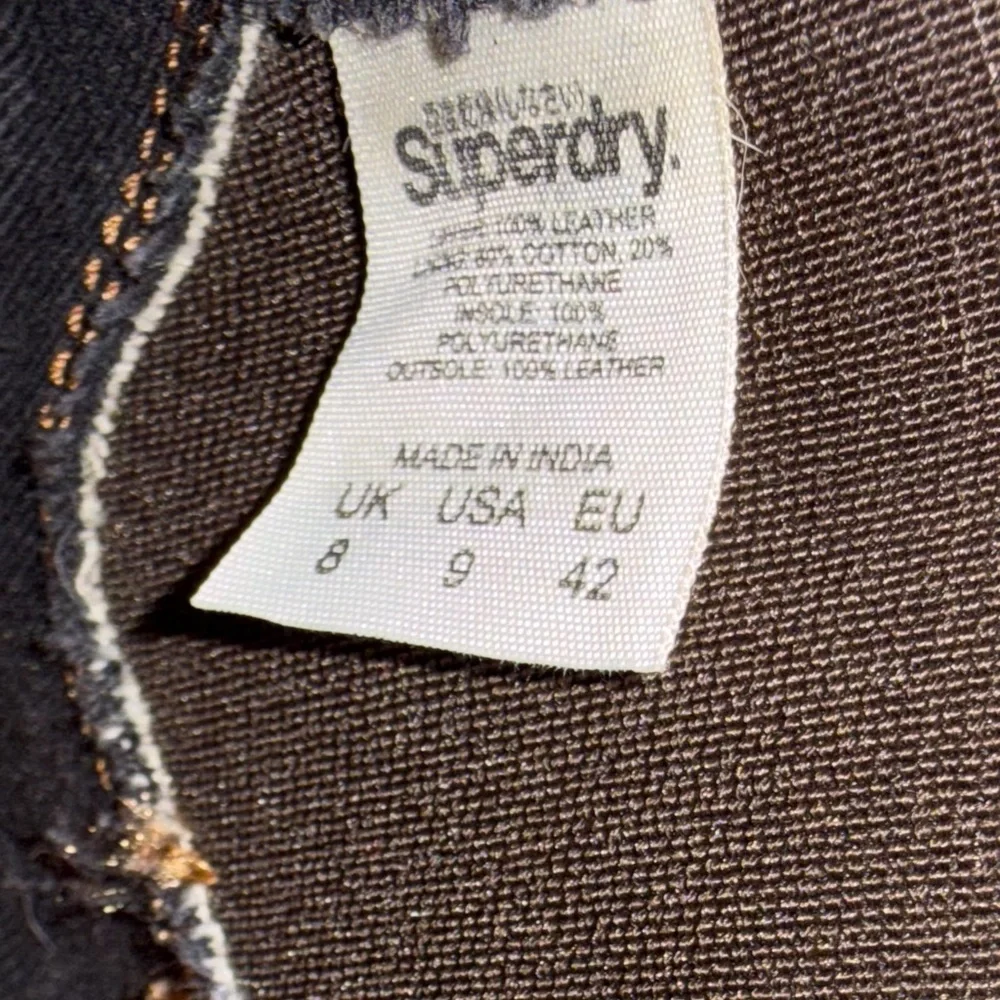 Superdry Chocolate Brown Chukka Boots